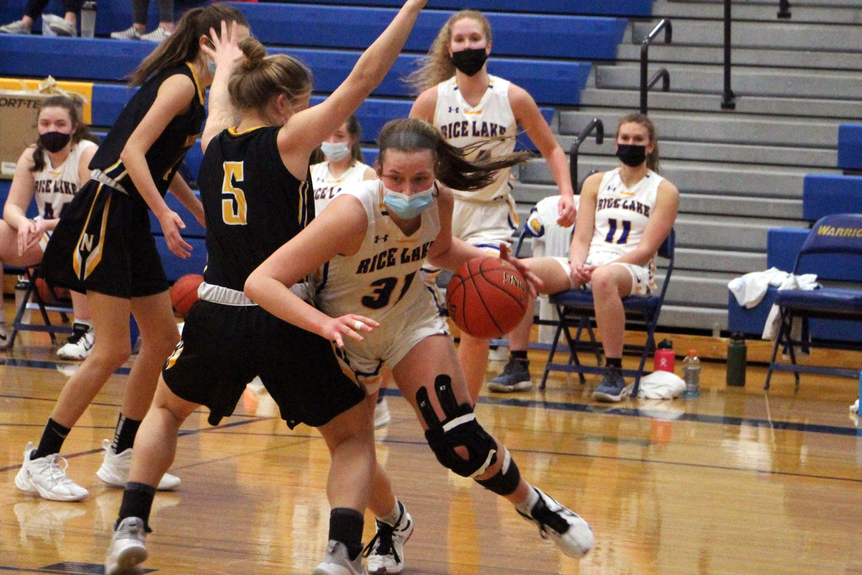 Rice Lake girls basketball vs. Northwestern 12-30-20